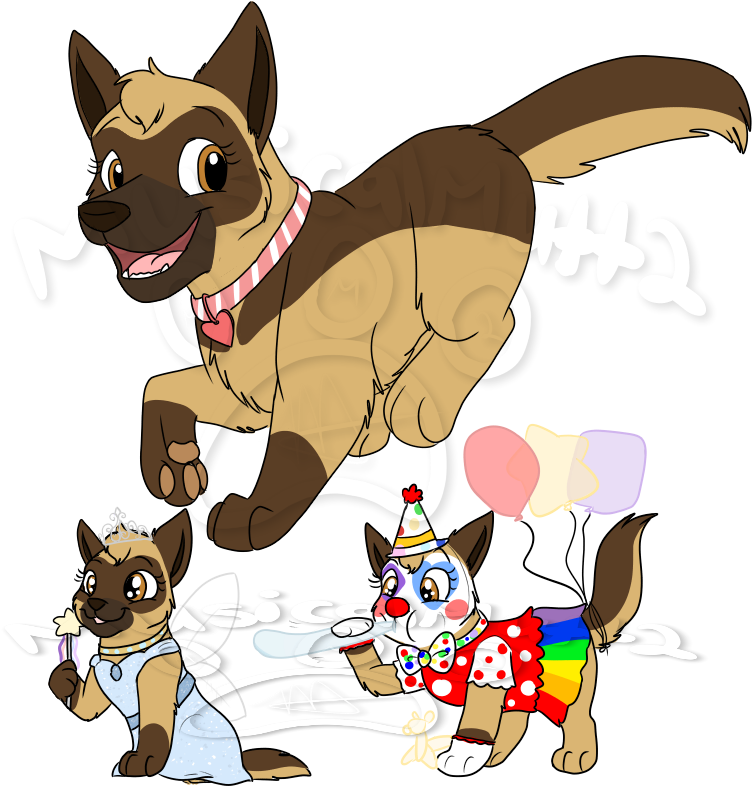 Paw Patrol Chase's Sister (900x800)