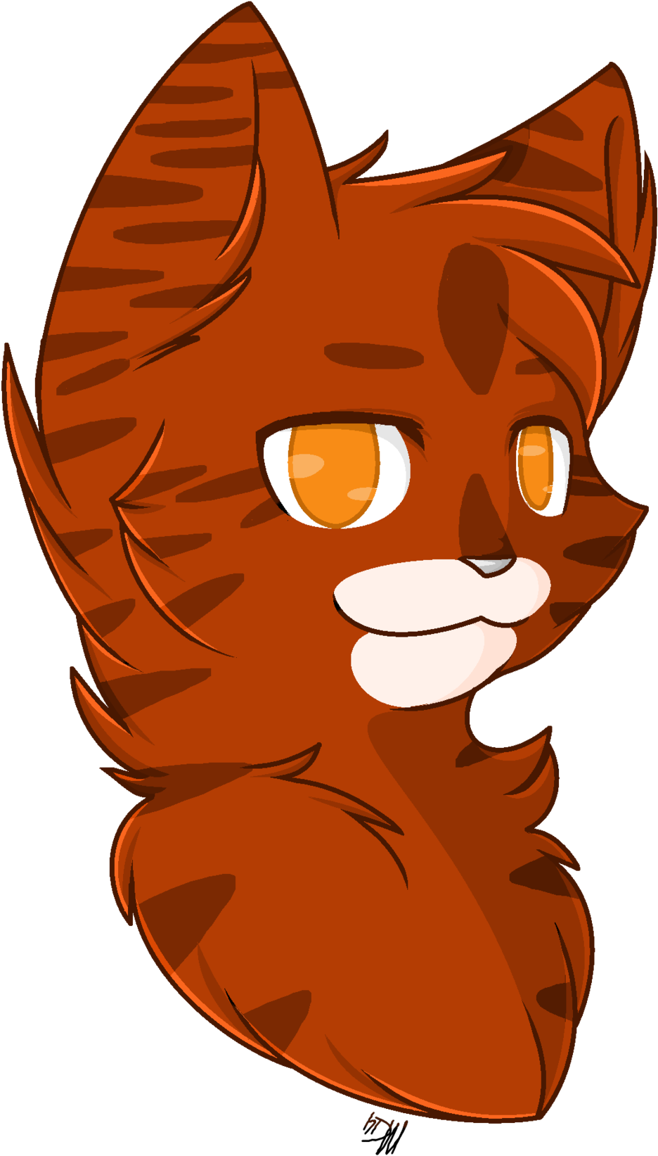 Thunder By Maracat0901 - First Leader Of Thunderclan (1600x1917)