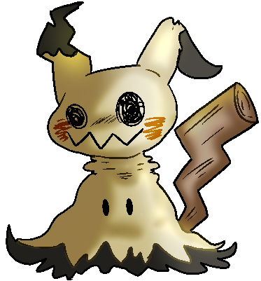 ~mimikyu Mimikyu I Love You~ By Magic-kitten - Cartoon (400x400)