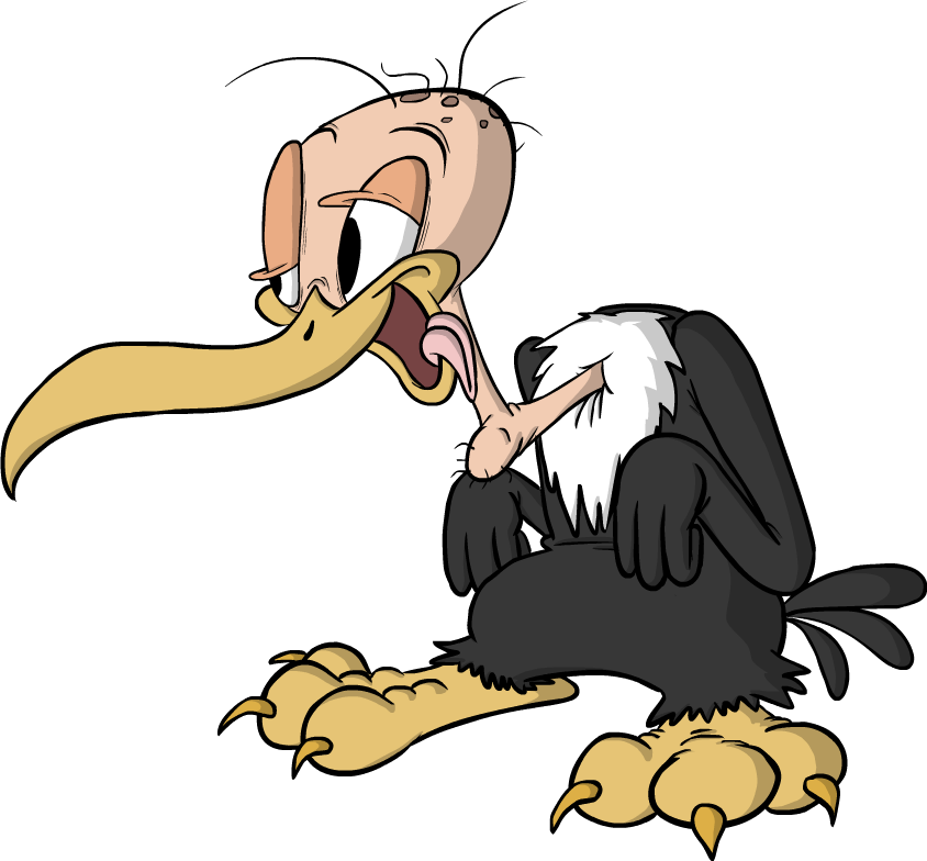 Beaky Buzzard By Technicolorkeegan On Deviantart - Clipart Buzzard (844x784)