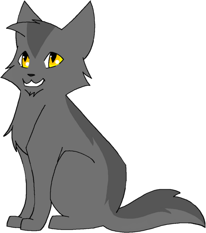 Graystripe Of Thunderclan By Nightyblaze - Cat Yawns (844x946)