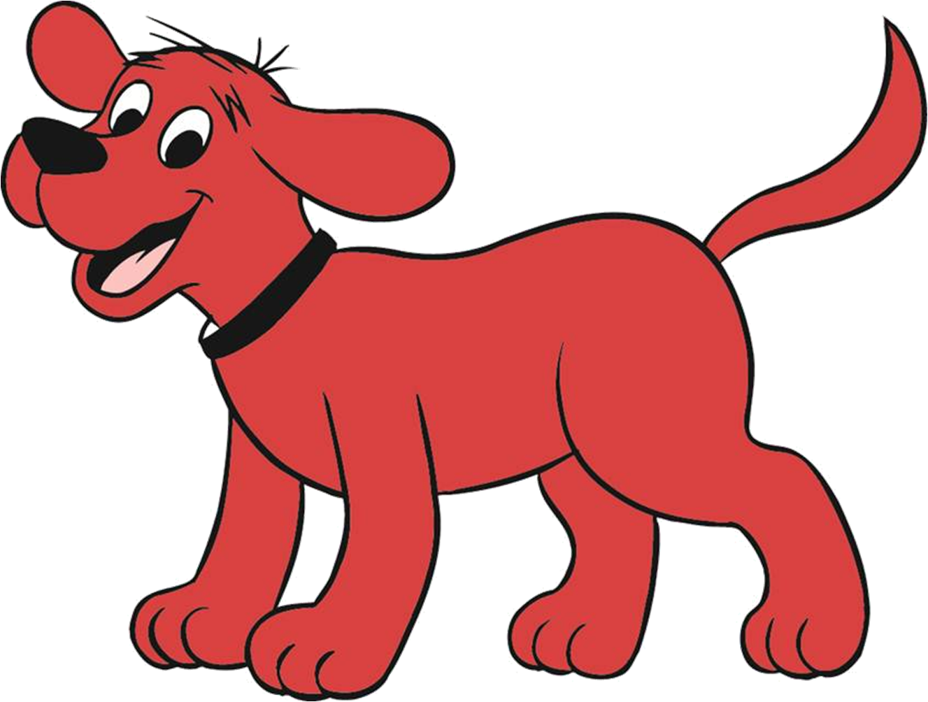 Cartoon Characters Clifford Png Hq Image - Clifford The Big Red Dog (1327x1004)
