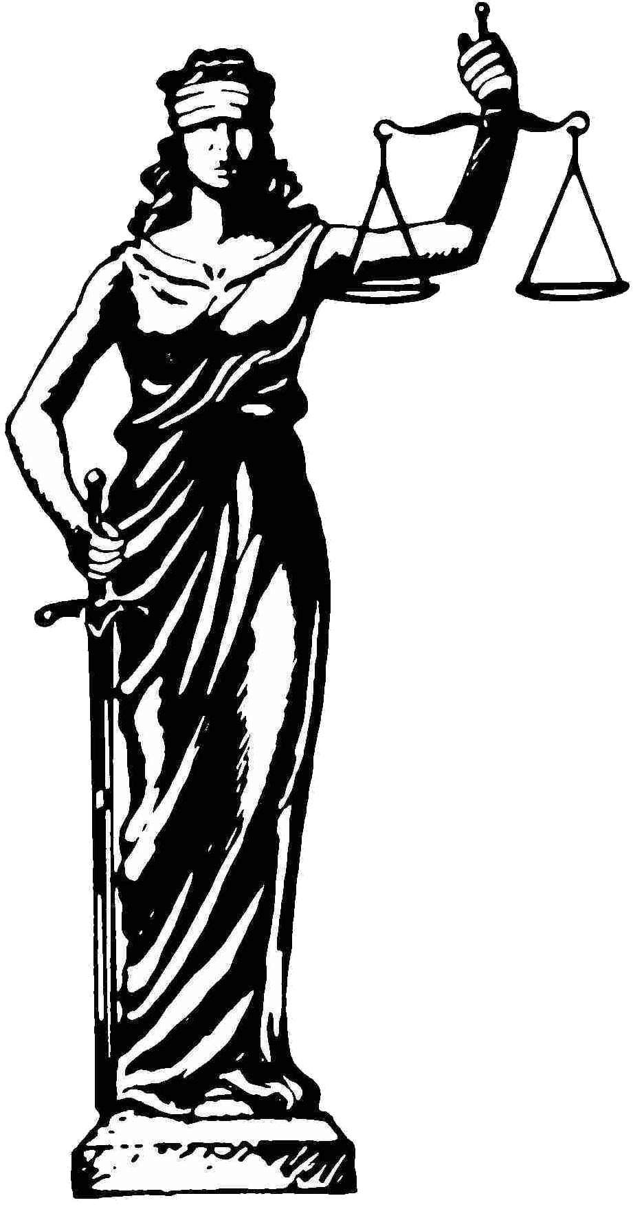 Court Information - Lady Justice Transparent Background (1114x1770)