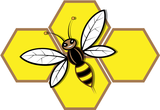 Honey Bee Symbol Illustration Vector Pack Free Png - Honey Bee Vector Png (1200x628)