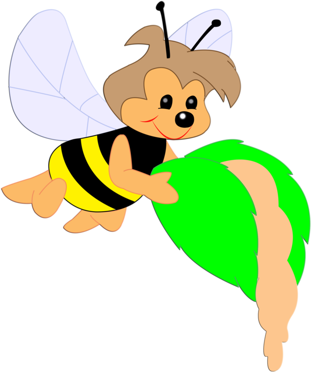 Honey Bee Insect Clip Art - Bee (689x800)