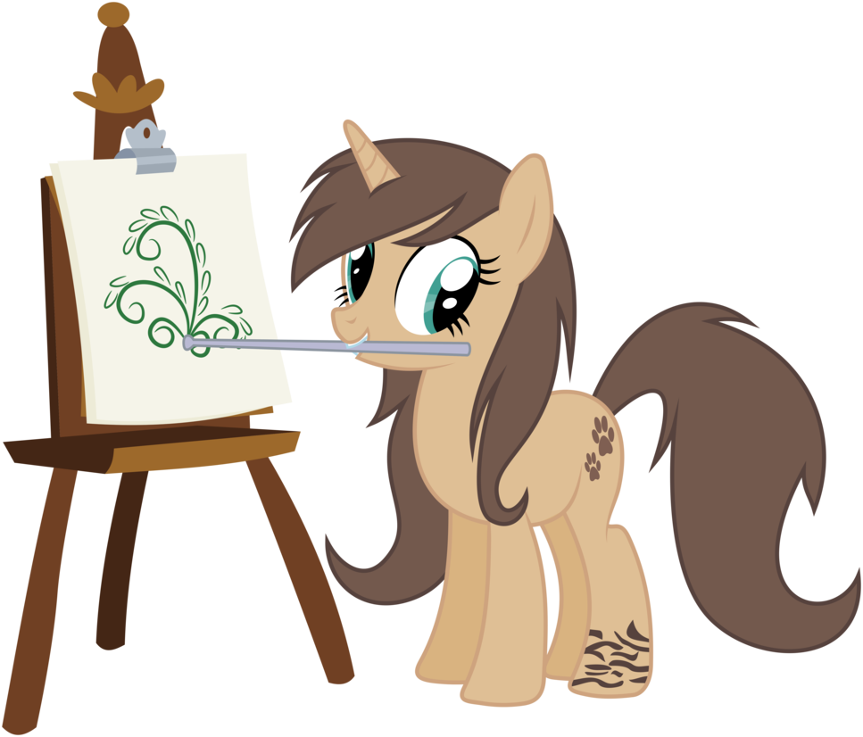 Plomotte Paw By Masemj - Paw Print Cutie Mark (967x826)