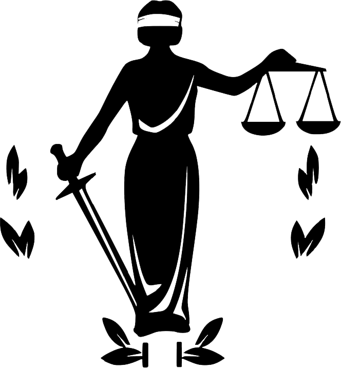 Lady Justice Icon - Justice Clip Art (664x716)