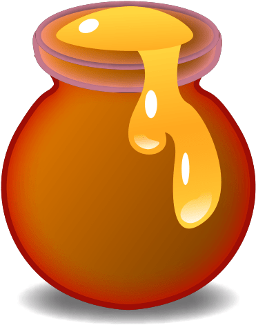 Honey Pot Clip Art - Pot Emoji (512x512)