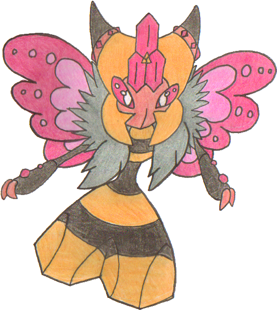 Mega Vespiquen By Frozen-echo - Vespiquen (595x675)