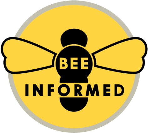 The Bee Understanding Project Is An Incubated Project - Bee Informed Partnership Signs (480x444)