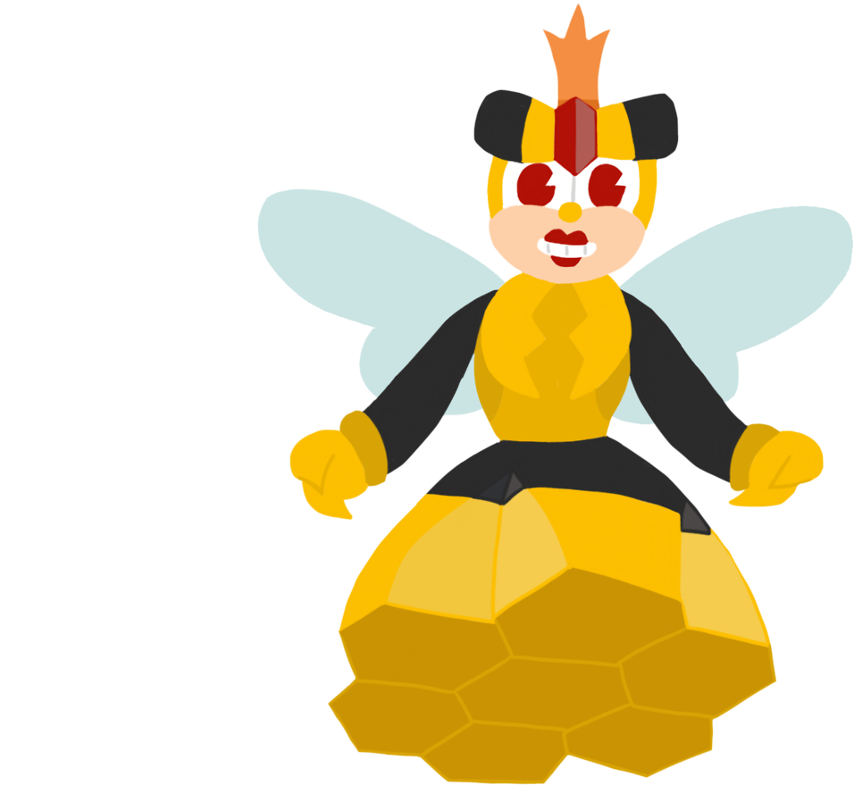 Cuphead Pokemon Rumor Honeybottoms Vespiquen Fusion - Illustration (1280x960)