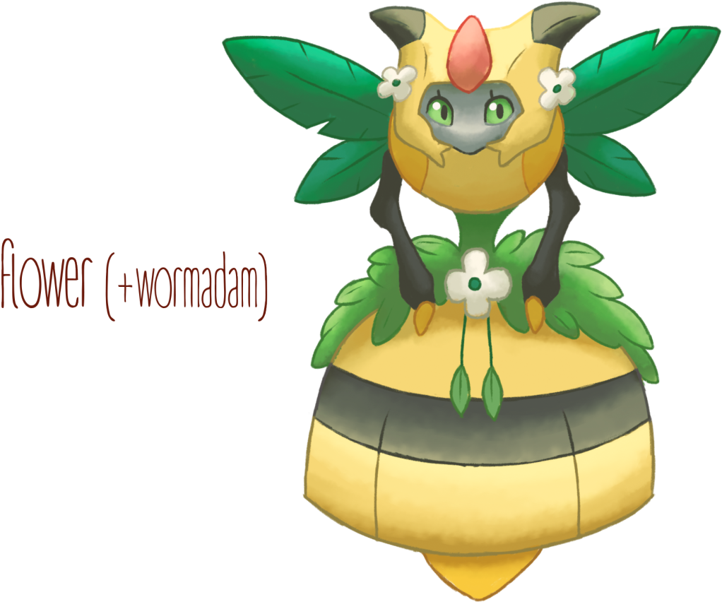 Pokemon Pokemon Variations Vespiquen Pokemonvariations - Pokemon Vespiquen Variations (1280x1045)