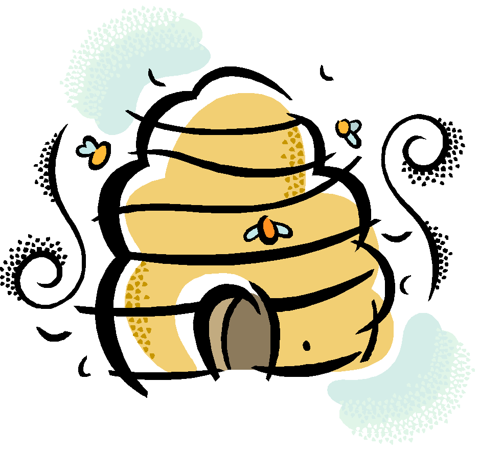Cartoon Bee Pictures - Press An Ear Against Its Hive (929x859)