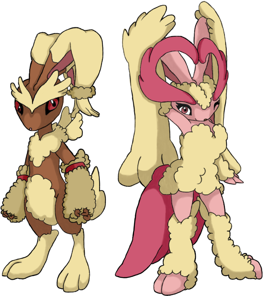 Pokemon Delta Emerald V2 - Pokemon Mega Lopunny Fan Made (977x1024)