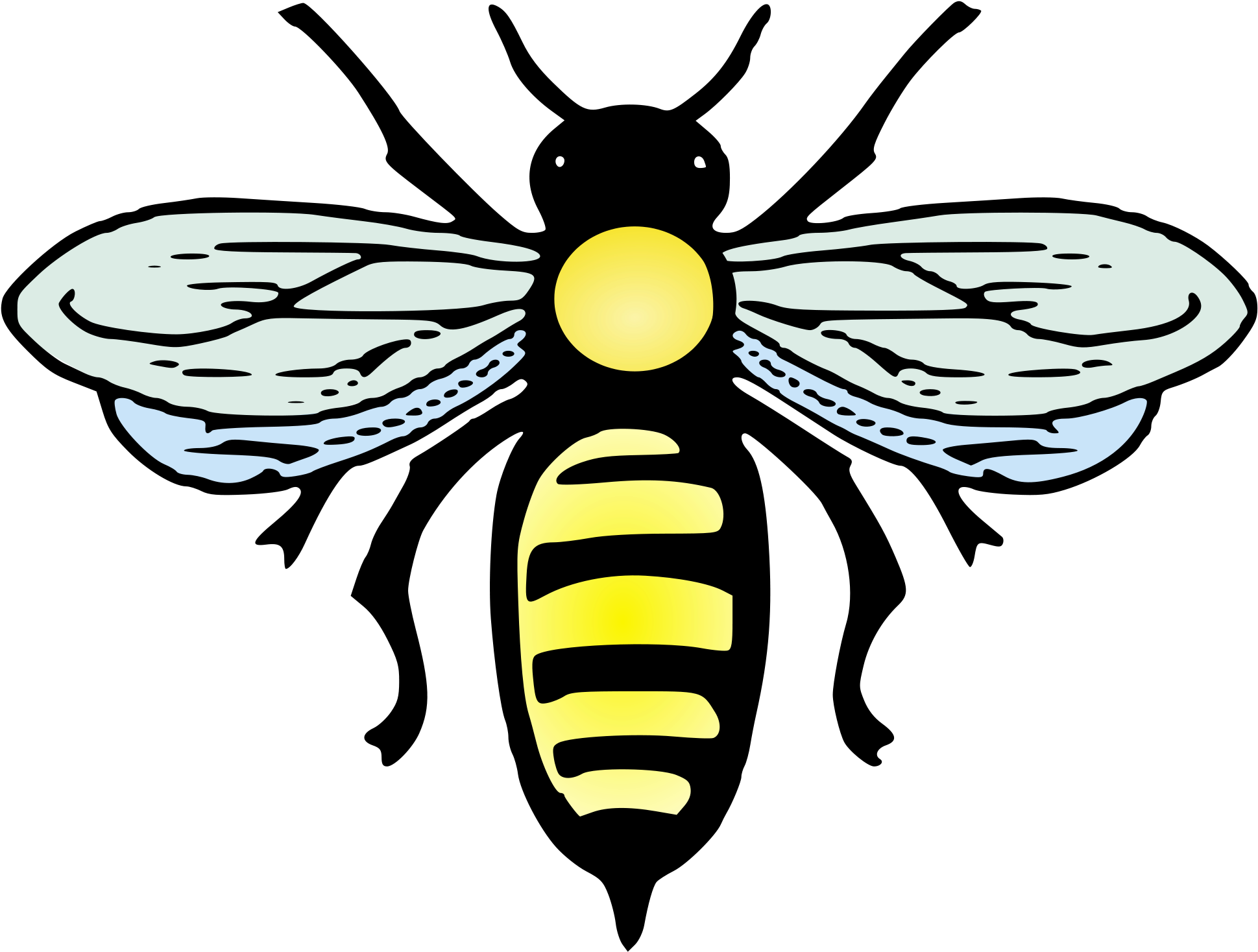Busy Bee Cliparts 17, Buy Clip Art - Queen Bee Throw Blanket (1024x768)