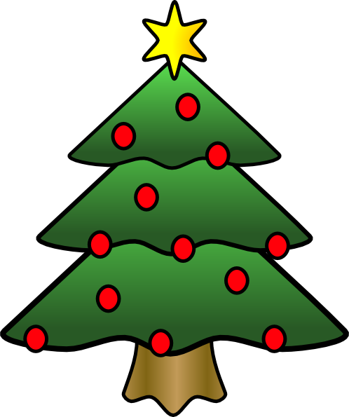 Christmas Tree Clip Art - Christmas Tree Clip Art (498x595)