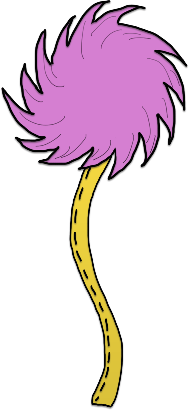 Freebie~fluently Adds Within 5 Lorax Tree Clipart - Lorax Clipart (632x1369)