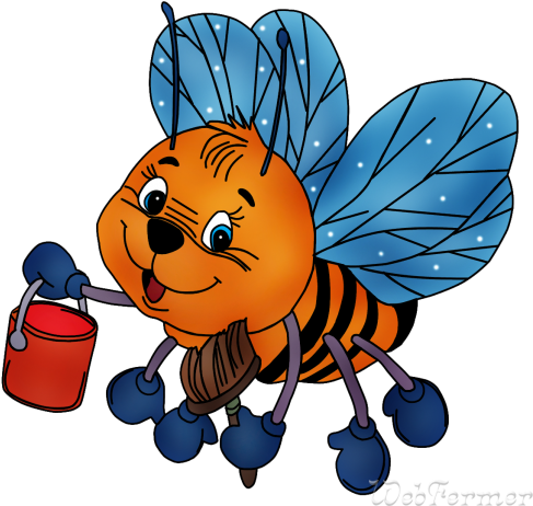 Пчела Для Детей (500x487)
