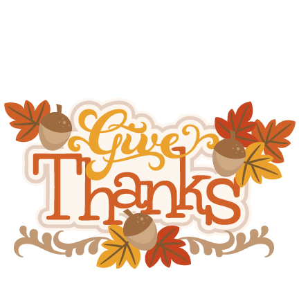 West Mifflin Borough Thanksgiving Schedule - Give Thanks Clip Art (432x432)