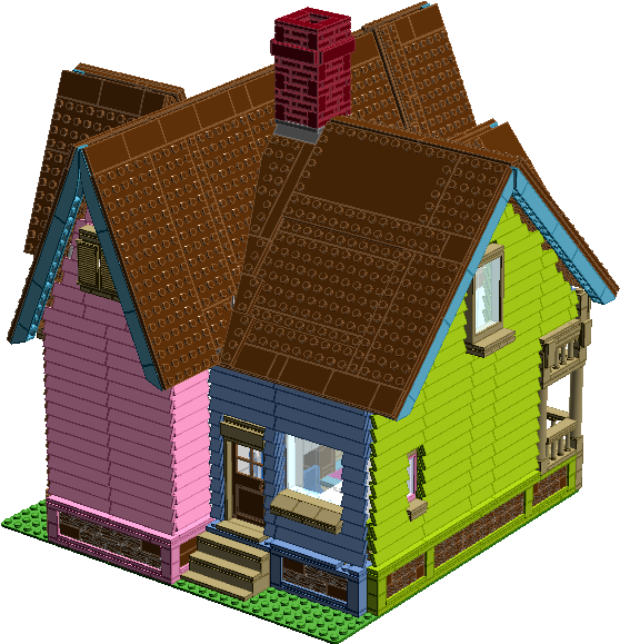 Up House - House From Up Png (1271x691)