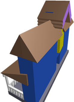 Bear In The Big Blue House For Kiearon - House (420x420)