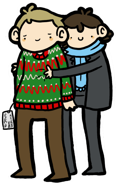 Since I Got A Billion Requests For A Christmas Themed - Cartoon (500x667)