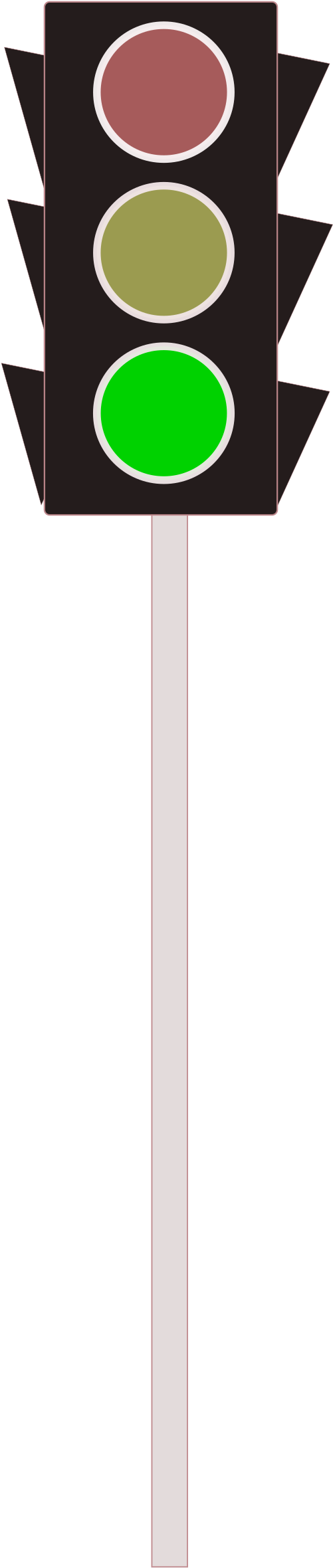 Signal Green - Signal Traffic Light Png (1697x2400)
