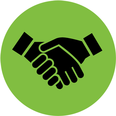 0 Hands Shaking Great Moments Of Sportsmanship - Salutation Png (400x400)