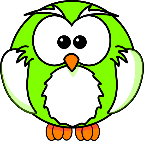 How To Set Use Light Green Owl Icon Png - Black And White Flower Clipart (600x585)