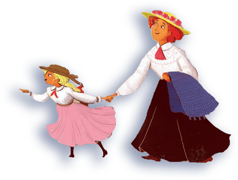 Step Right Up And Read About The Debut Of Cotton Candy - Cartoon (800x606)