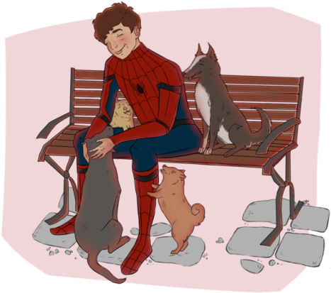 Get The Sweetest Boy Some Puppies - Rocking Chair (500x416)