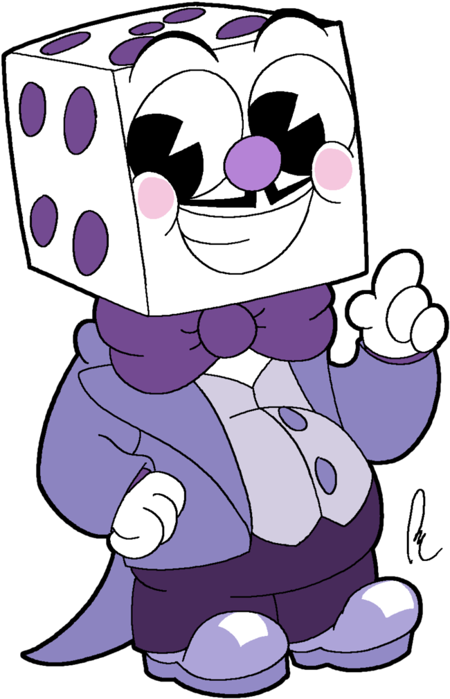 King Dice [cuphead] By Cosmiplier - Digital Art (774x1032)