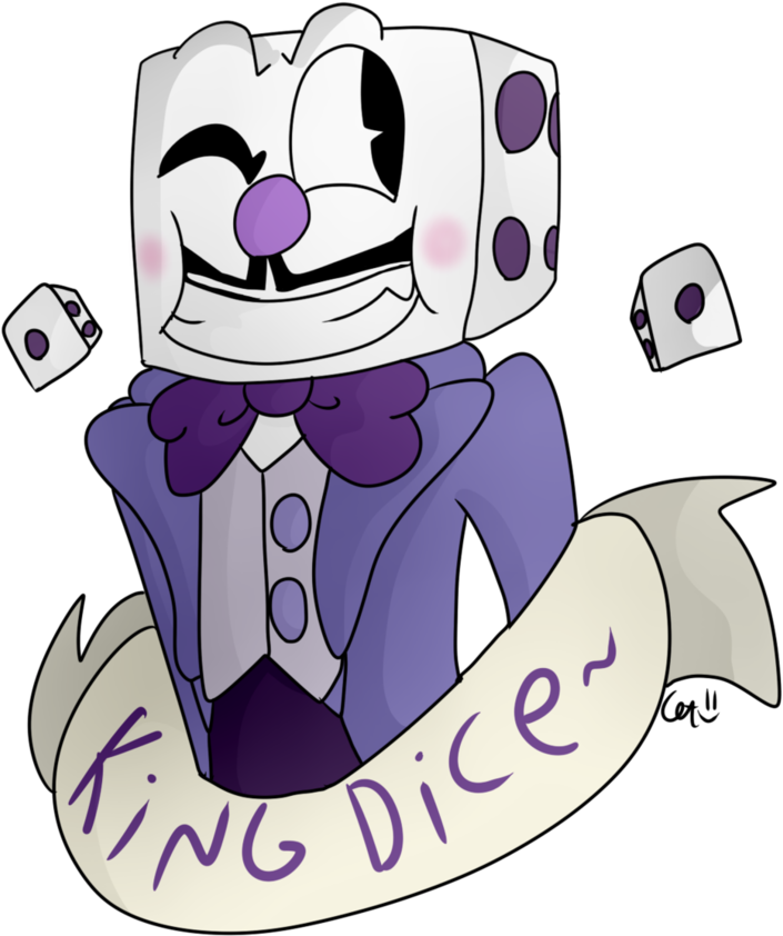 King Dice By Starburstedart - Cartoon (774x1032)
