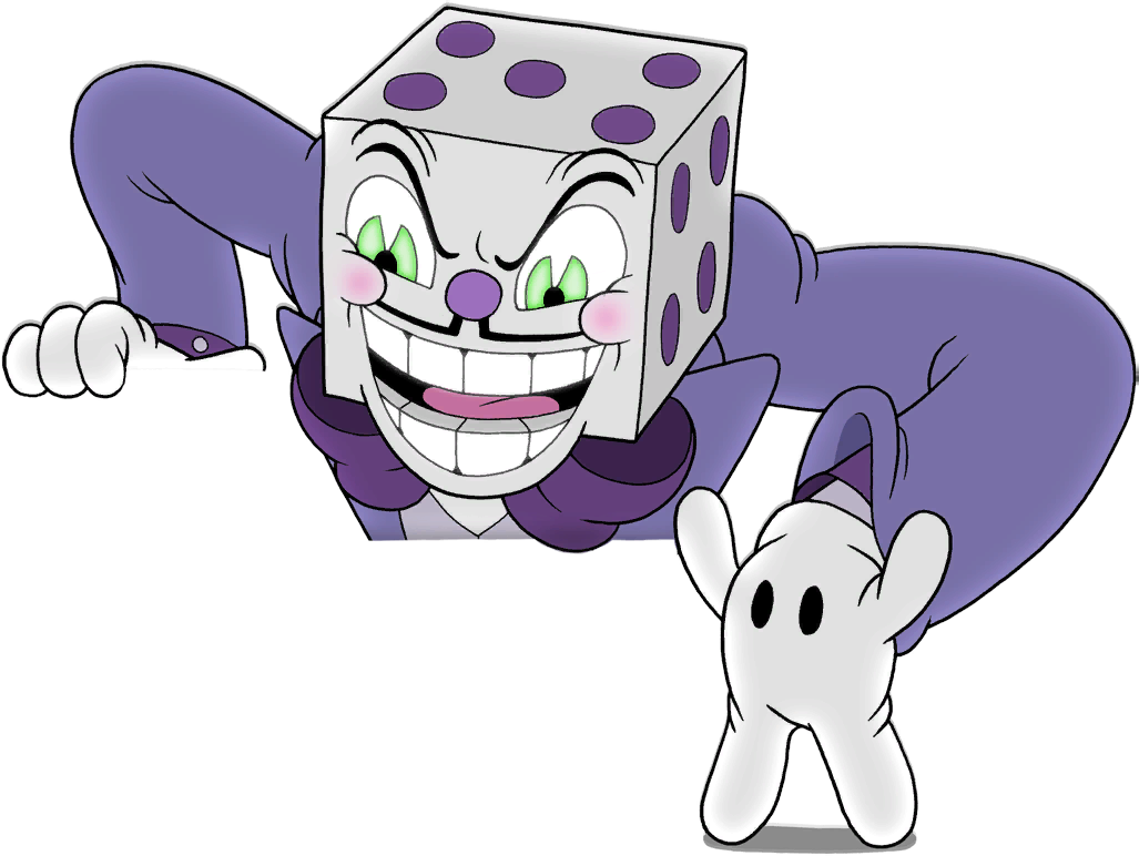Boss Battle Kingdice Attackright - Cuphead King Dice Sprite (1027x772)