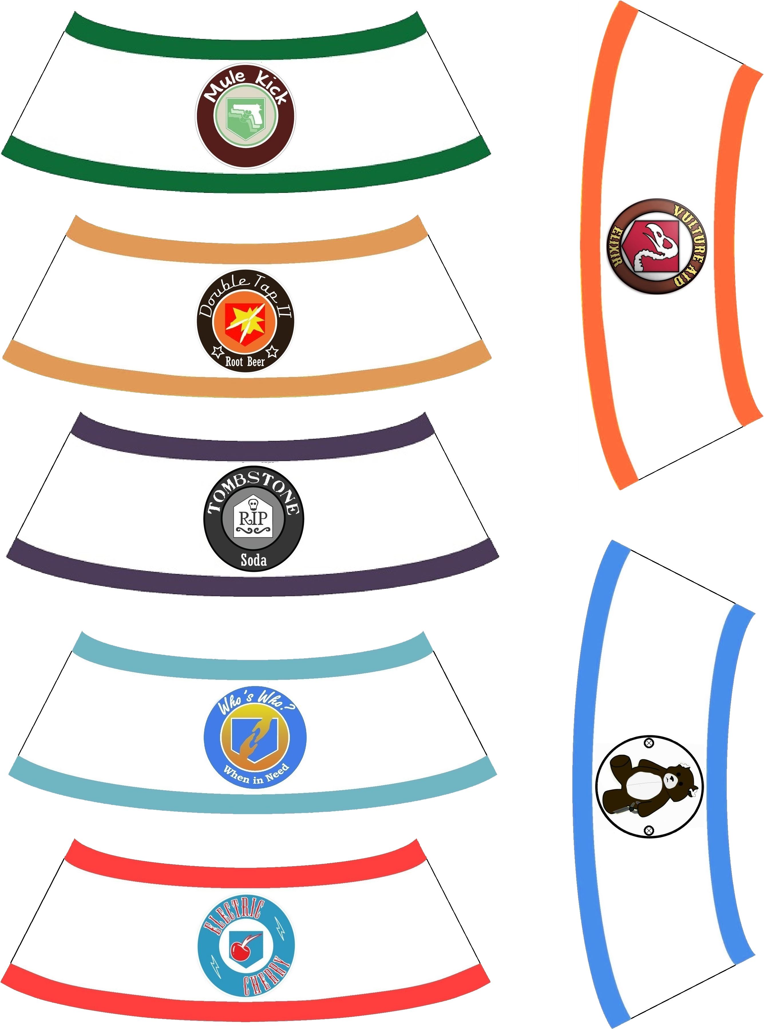 Joemanginipsn Perk A Cola Neck Labels 2 By Joemanginipsn - Perk A Cola Labels (2900x3750)