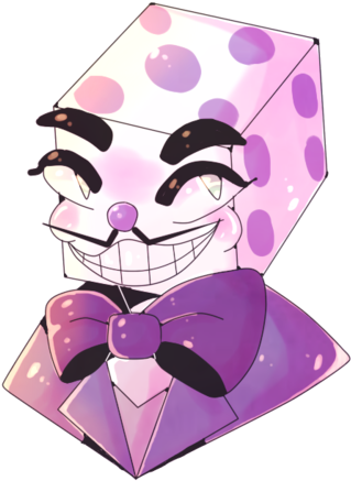 Mr King Dice By Panmage - Black Cat (400x464)