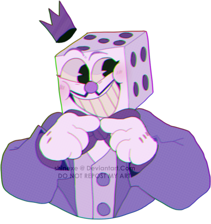 King Dice Man By Eddle - Cartoon (825x876)