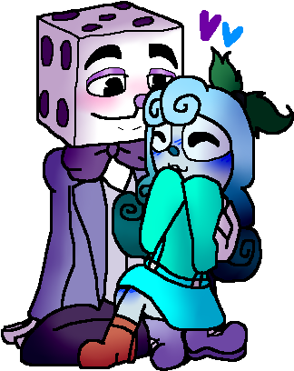 King Dice X Blueberry Soda [pagedoll] By Micaellatheangel02 - Digital Art (332x408)