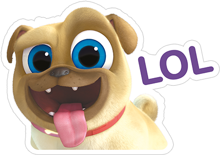 Sticker 4 From Collection «puppy Dog Pals» - Puppy Dog Pals (490x317)