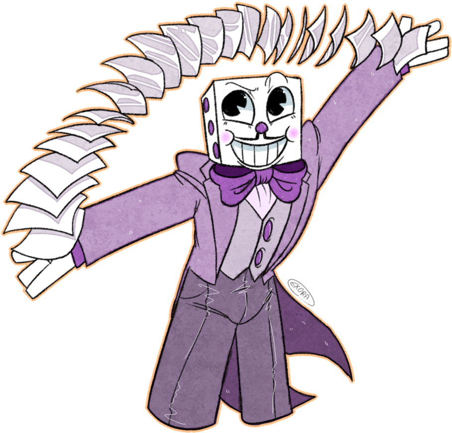 King Dice - Cartoon (914x875)