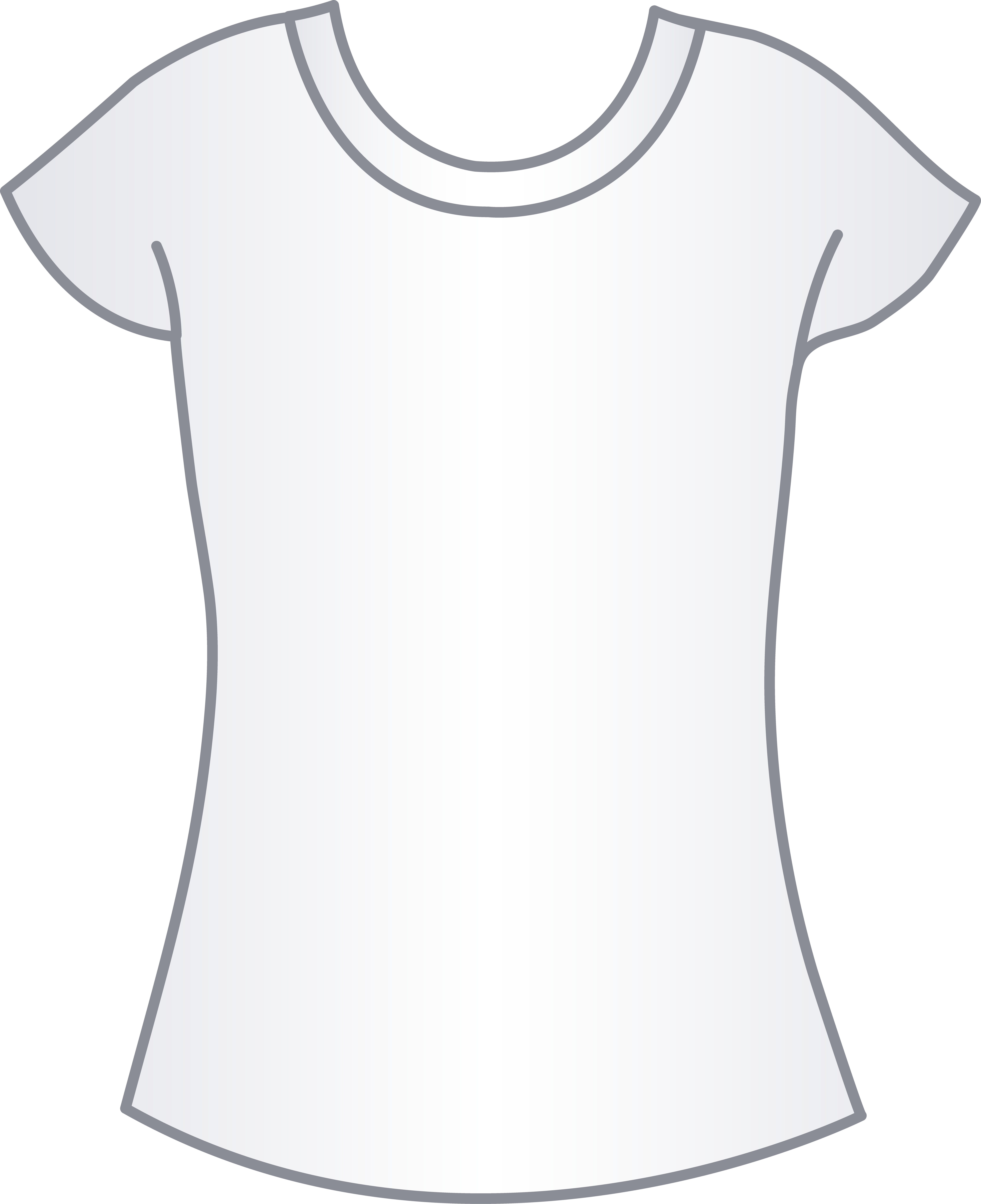 Womens White T Shirt Template - White T Shirt Template Women (5785x7098)