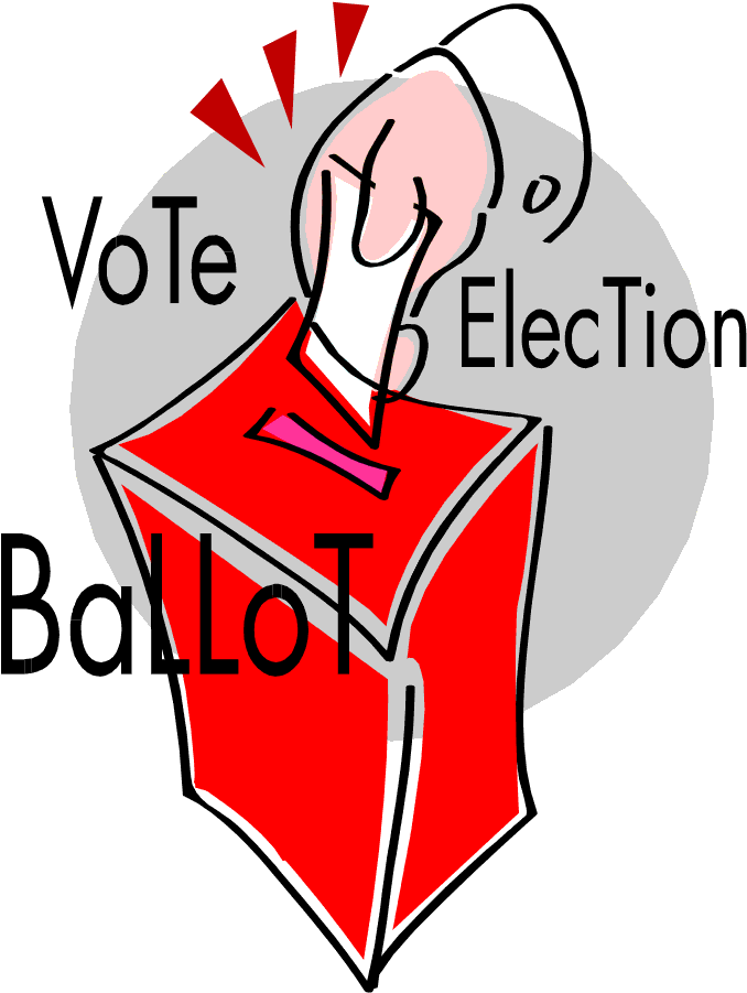 Vote Beth Dubree For President Cwa Local - Ballot Box (816x1056)