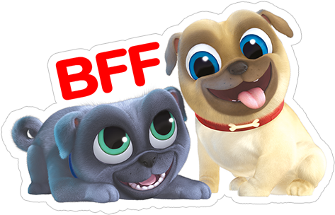 Sticker 13 From Collection «puppy Dog Pals» - Stiker Puppy Dog Pals (490x317)