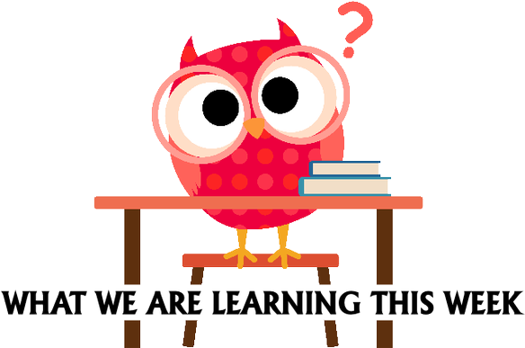 What We Are Learning Clip Art - Creative Learning: Letters, Numbers, And Colors (600x386)