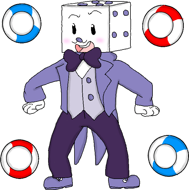 King Dice Animation By Littleartisticdream - Mr King Dice Gif (700x852)