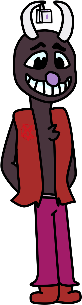 King Dice/ The Devil Fanchild By Token5678 - Cartoon (472x1304)