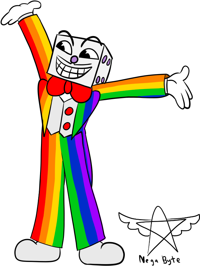 Does King Dice Is Gay By Nega-byte - Gay (686x885)