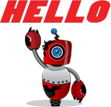 Escape The Robot Scrap Yard Free Messages Sticker-0 - Cartoon (408x408)