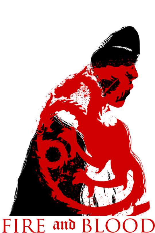 Logo Character House Targaryen Font - House Targaryen (774x1032)