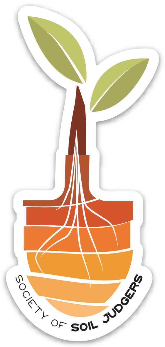 Society Of Soil Judgers Official Logo Sticker - Society Of Soil Judgers Official Logo Sticker (562x1180)